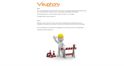 Desktop Screenshot of euphony.be